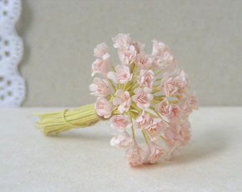 5 mm  50   Pale Pink  Flowers , Gypsophila  Paper Flowers
