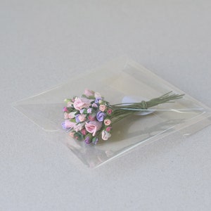 2-10  mm  / 30   Mixed Colors and Sizes  of  Mulberry Paper flower Rosebuds