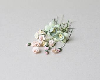 4-20  mm / 35   Mixed  Paper  flowers