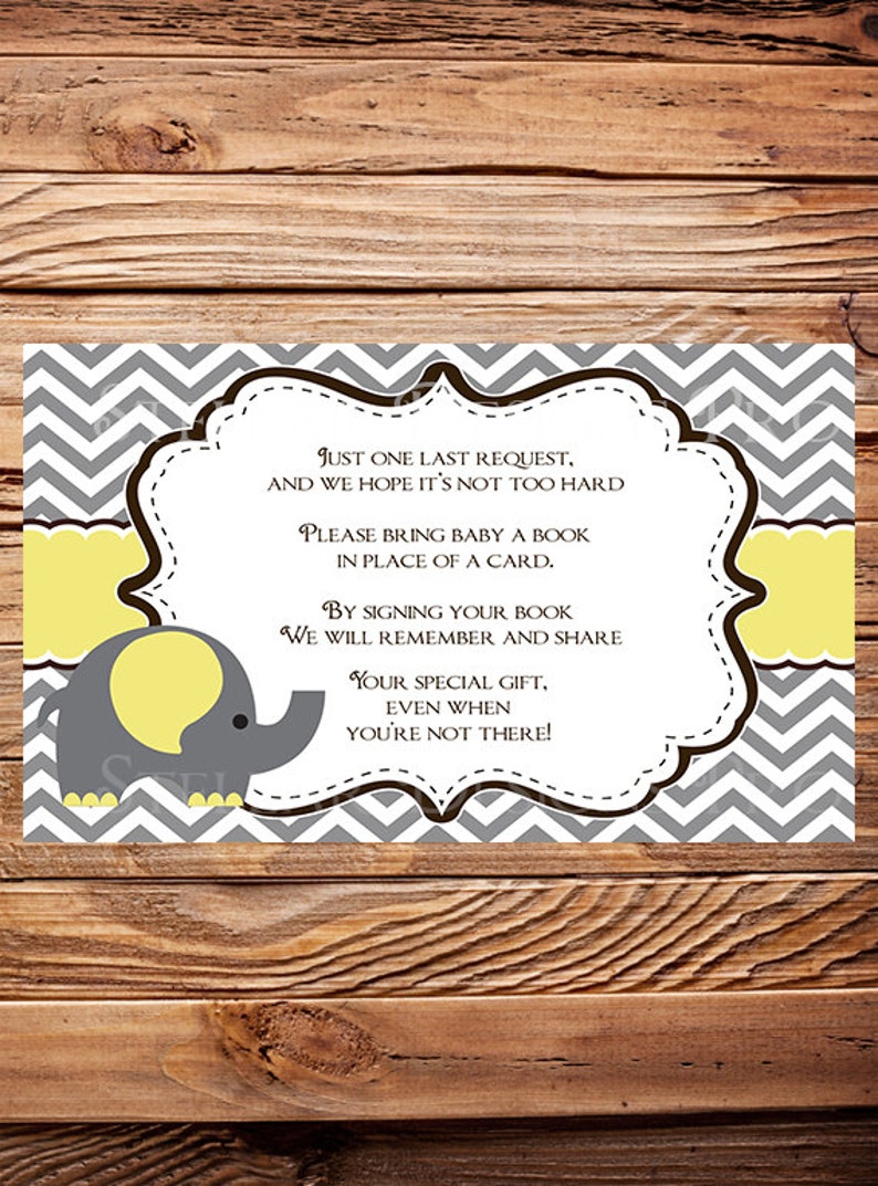 elephant-book-instead-of-card-request-insert-instant-download