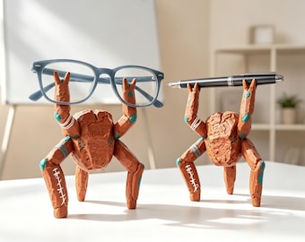 Project Hail Mary Rocky Figure - 3D Printed Sci Fi Desk Decor - Andy Weir Gift - Book Lover Gift - Sci Fi Fan Gift - Bookshelf Decor