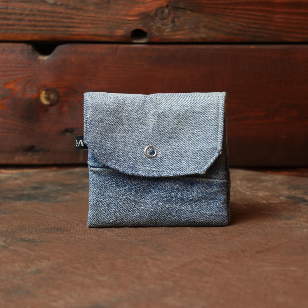 Upcycled Denim Wallet - Etsy