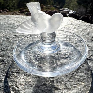 Lalique Glass Bird - Etsy
