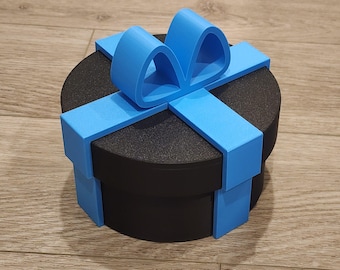 Puzzle Gift Box 7 Nested Layers | Gag Gift for Him, Prank Gift Box, Hard to Open Twist Gift Box, Funny Birthday Gift, White Elephant Idea