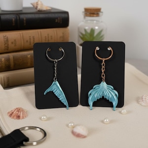Porte-clés / Bijou De Sac ButterflyBIJOUX - Agate Druzy Violette Noire - Sirène