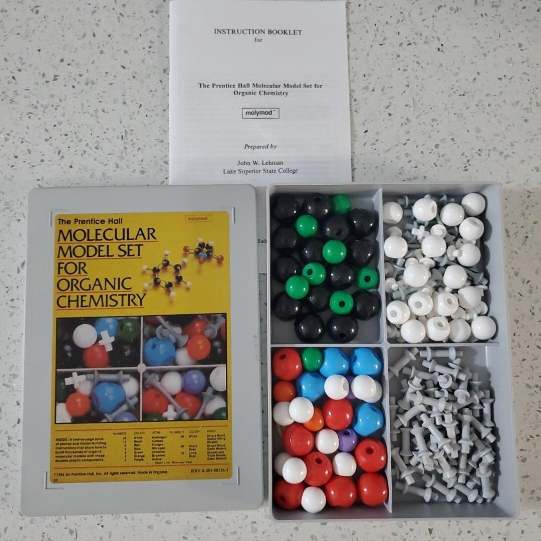 The Prentice Hall Molecular Model Set for Organic Chemistry Complete ...
