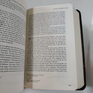 JPS TANAKH: A New Translation Of The Holy Scriptures Leather Black 1985 W/ Box image 13