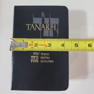 JPS TANAKH: A New Translation Of The Holy Scriptures Leather Black 1985 W/ Box image 11