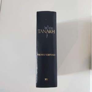 JPS TANAKH: A New Translation Of The Holy Scriptures Leather Black 1985 W/ Box image 7