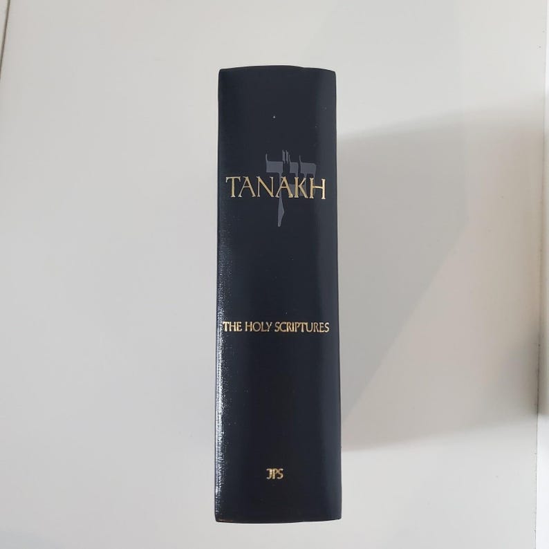 JPS TANAKH: A New Translation Of The Holy Scriptures Leather Black 1985 W/ Box image 7