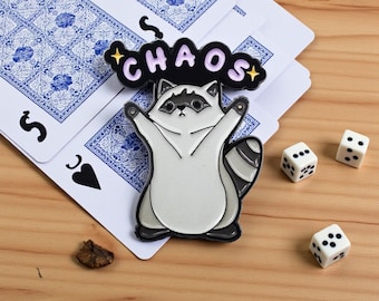 Emaille pin wasbeer badge reversspeld kawaii/schattig/verjaardag/vriend