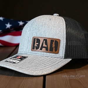 DAD 2A 2nd Amendment Side Leather Patch Hat