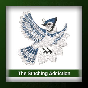 FSL BlueJay 2 - 機械刺繍デザイン