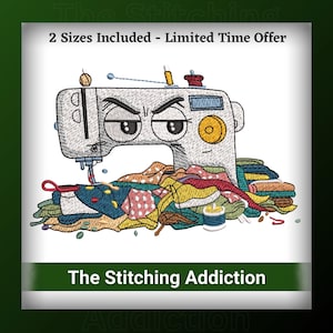 Sew Over It 6 pollici - Disegno per ricamo a macchina