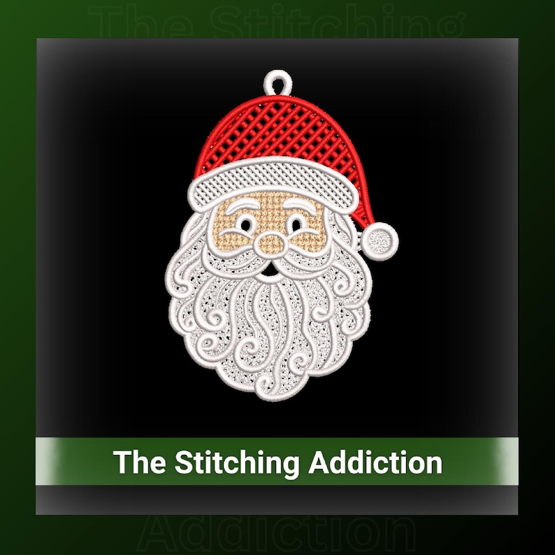 FSL Santa - Embroidery Design - Etsy