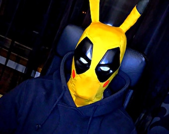 Máscara de Pikapool / cosplay de Pikapool / casco de Pikapool