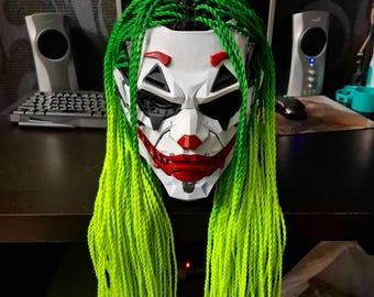 Casco del Joker / Máscara del Joker / Joker cyberpunk
