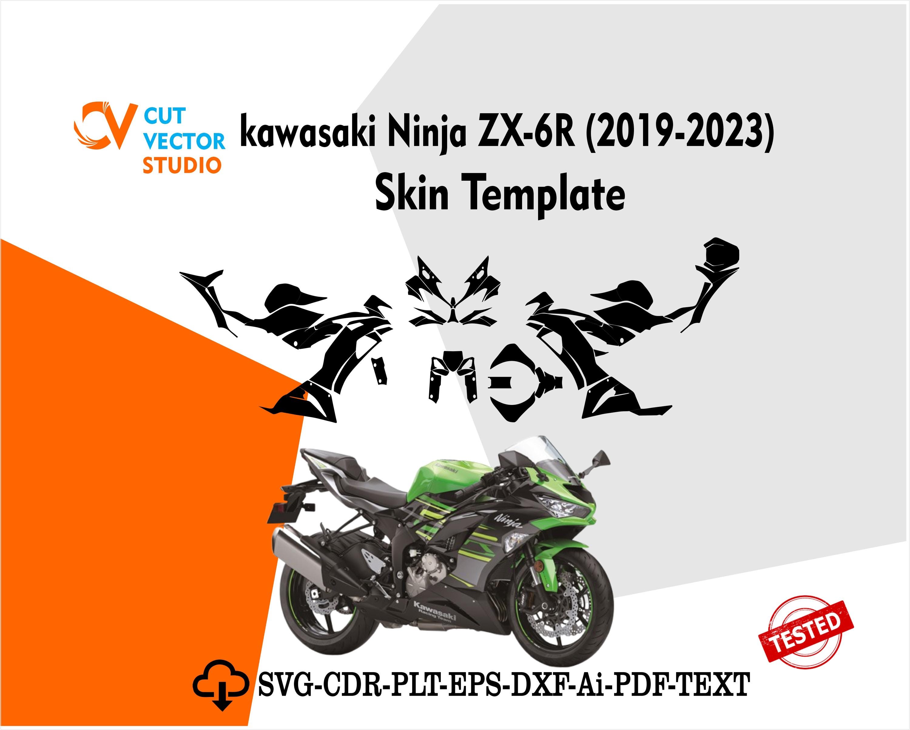 2019 Kawasaki Zx6r Decals - Etsy
