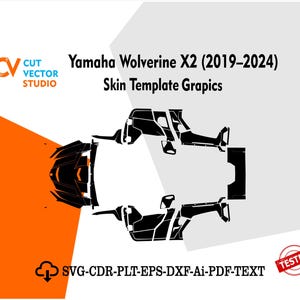 Lambda Wolverine X2 2019–2024 Skin Designvorlage Graphik Design Datei