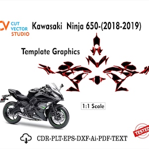 お取引中　切り絵 Kawasaki ninja 650 - Etsy 日本