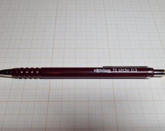80年代から90年代のヴィンテージ ROTRING 500 0.5 mm 製図用シャープ