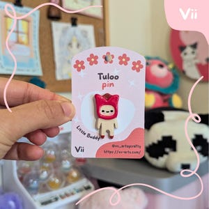 Handmade Baby Little Buddy Pin