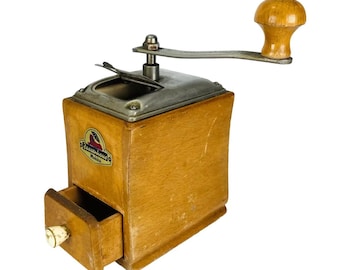 Zassenhaus wooden Mocha coffee grinder - 1950s