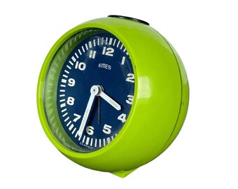 EMES Alarm Clock Green | Made in Germany | 70s Space Age Design