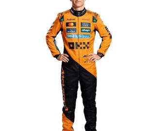 Custom Formula 1 Racing Suit: Personalized Kart Suit with Gloves & Balaclava