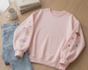 La suavidad de Rafayel / Sudaderas bordadas / Inspiradas en Love&Deepspace