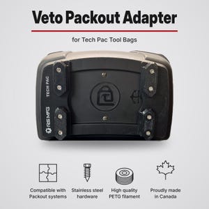 TECH PAC Packout Adapter: for Veto Pro Pac Backpack | Milwaukee Tools
