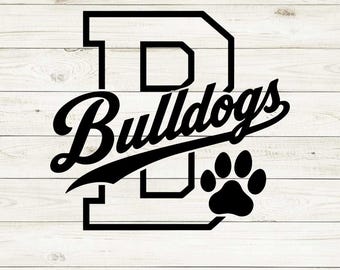 Bulldogs SVG, Bulldog Head Svg, Bulldogs T-shirt, Bulldogs Svg Cricut Cutfile, Bulldogs Mascot, Bulldogs Png, Bulldogs svg Team