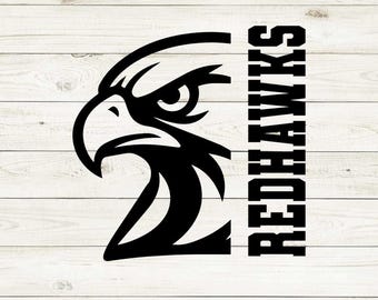Redhawks Sports Team bundle Logo - SVG and PNG design for Baseball, Basketball, Football, for Cricut & Silhouette, Instant download