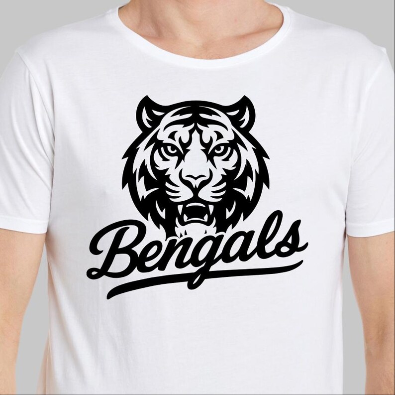 Bengals Svg Sports Team Logo SVG PNG DXF Baseball, Basketball, Football ...