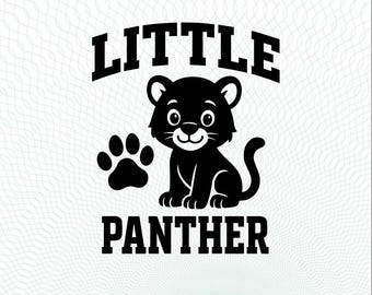 Panthers svg Sports Team Logo PNG DXF Mascot, little panther svg Baseball, Basketball, Football, Soccer, Panthers Cricut Silhouette, Vector