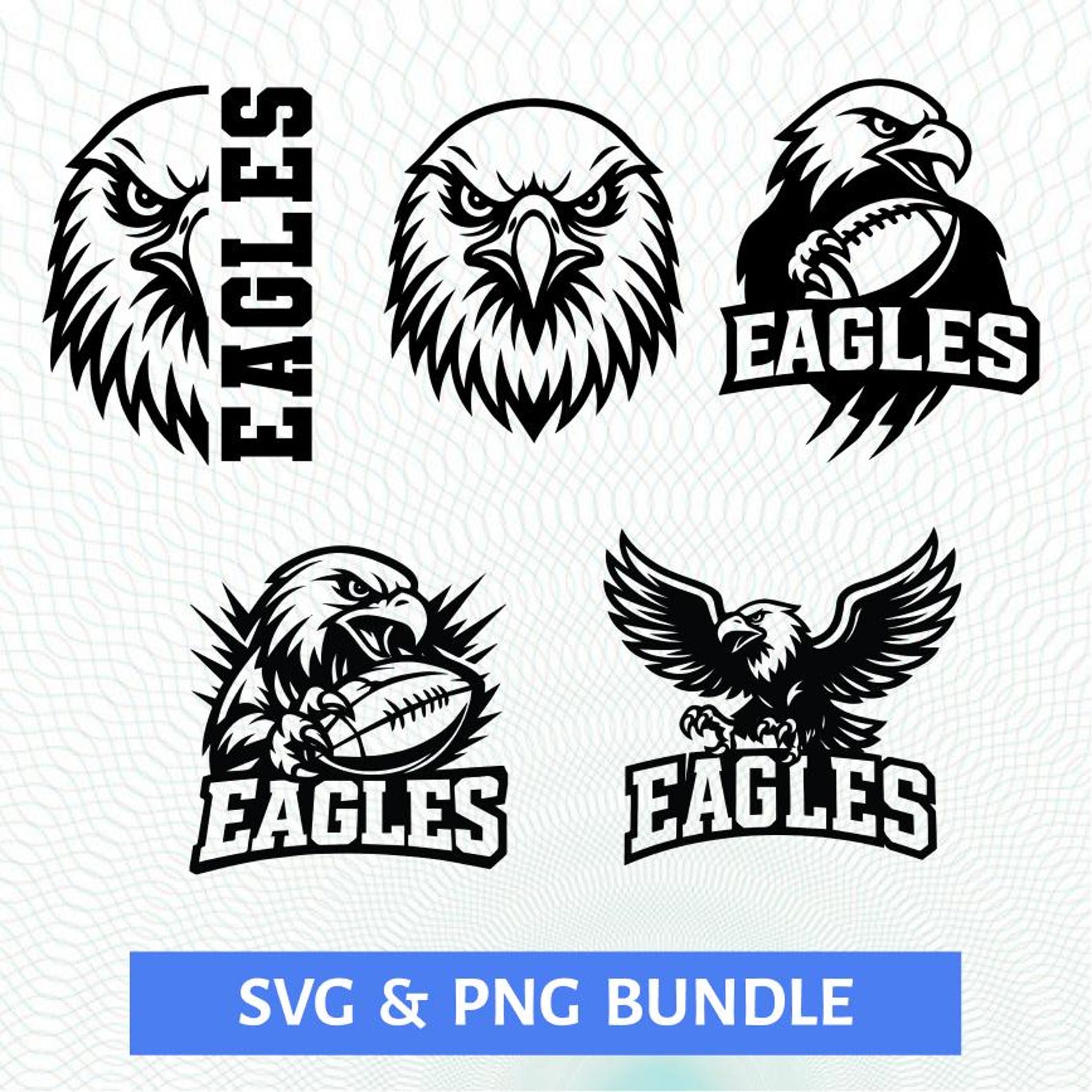 Sport Roster Svg Eagles Sports Team Svg Bundle Logo - SVG and PNG Design for Baseball ...