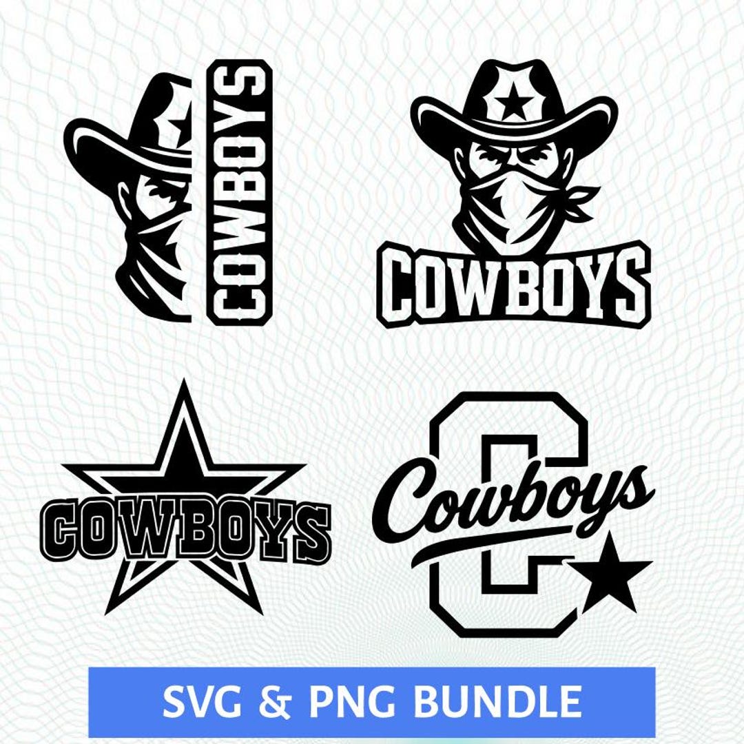 Sport Roster Svg Cowboys Svg Sports Team Svg Bundle Logo - SVG and PNG Design for ...