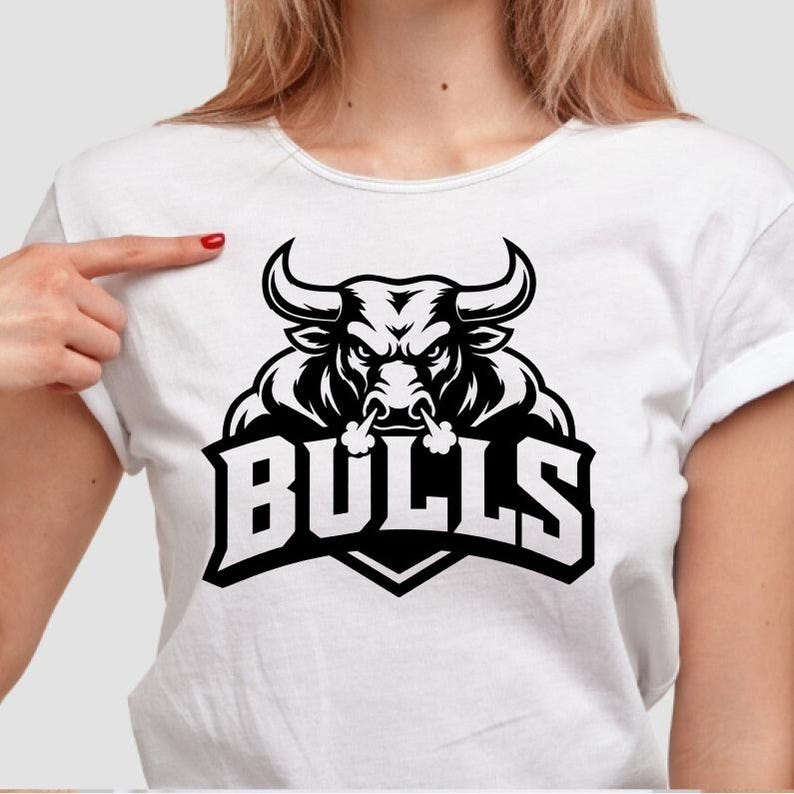 Bulls Svg Sports Team Logo SVG PNG DXF Bulls Mascot Baseball ...