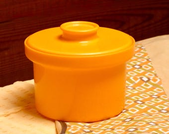 Vintage Plastic Bowls Plates Serving Ware Caravan BBQ Beach Picnic Decor Butter Container