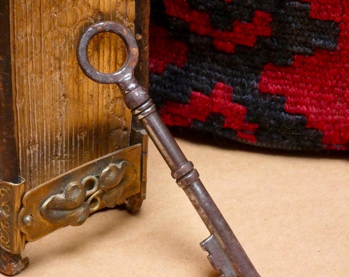 Art Deco 1920s Door Key Front Door Key 1920s Bungalow Door Key Collectable Metal Skeleton Key