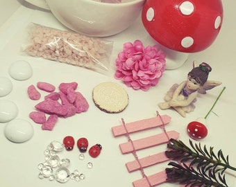 Fairy Garden kit, Fairy Garden Starter kit, school holidays projects, craft ideas, fairy gardens making, pretend play, kits, free gift
