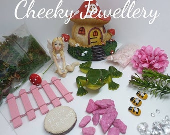 Fairy Garden kit, Fairy Garden Starter kit, school holidays projects, craft ideas, fairy gardens making, pretend play, kits, free gift