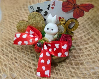 Alice in wonderland inspired mini centrepieces, Alice in wonderland inspired centrepieces, Great gifts. Decorations. Keepsakes. Party decor