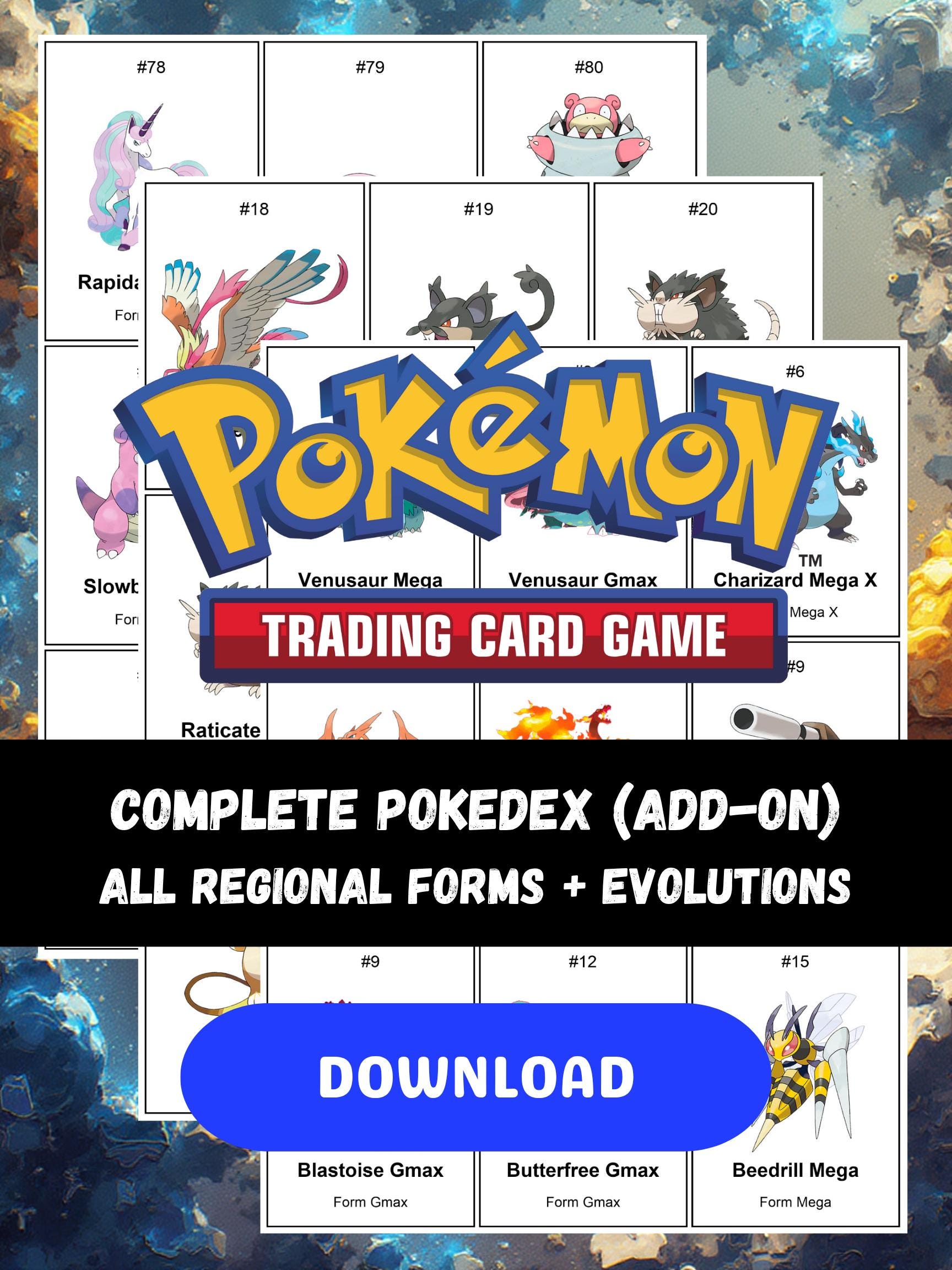 Kanto pokedex - Etsy 日本