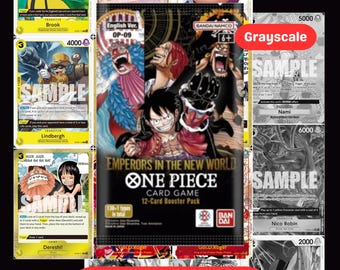 One Piece OP09: Emperors in the New World Printable Binder Placeholders  (digital Download) - Etsy Israel