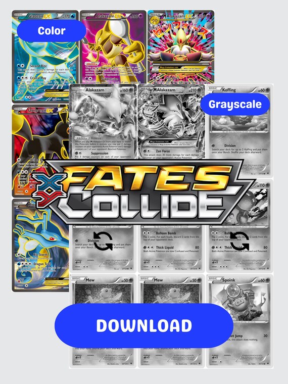 fates collide pokemon card set Amazon.com: Pokemon XY Fates Collide Booster Pack : Toys & Games main image 1