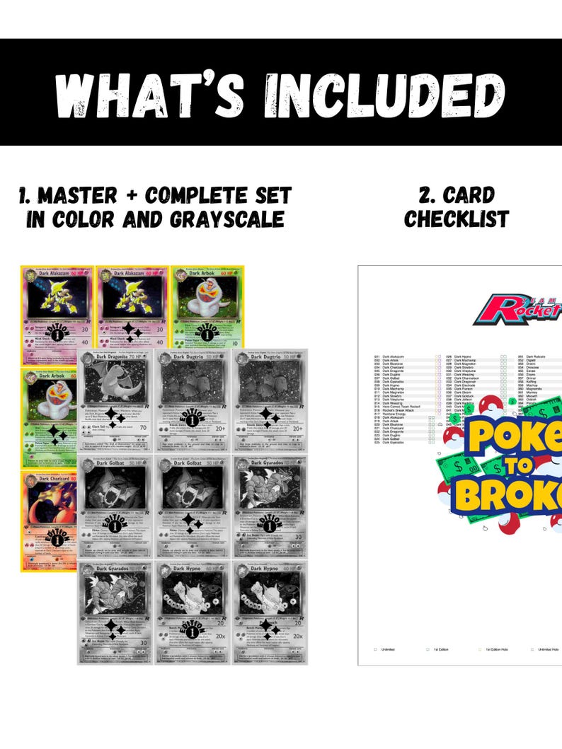 Base: Team Rocket Printable Master and Complete Set Binder Placeholders ...