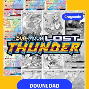 pokemon go pokemon cards set Sun & Moon: Lost Thunder main image 0