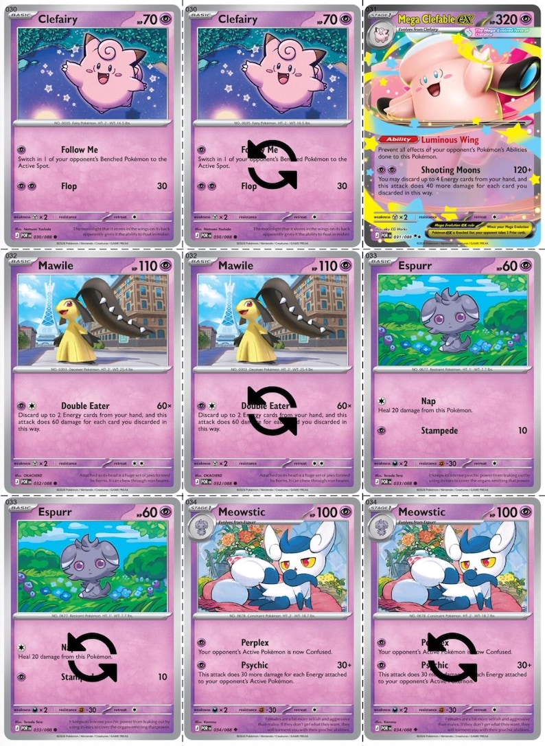 Mega Evolution: Perfect Order Printable Master and Complete Set Binder ...