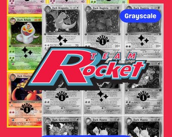 Base: Carpeta imprimible del Equipo Rocket con marcadores de posición y lista de verificación (descarga digital)